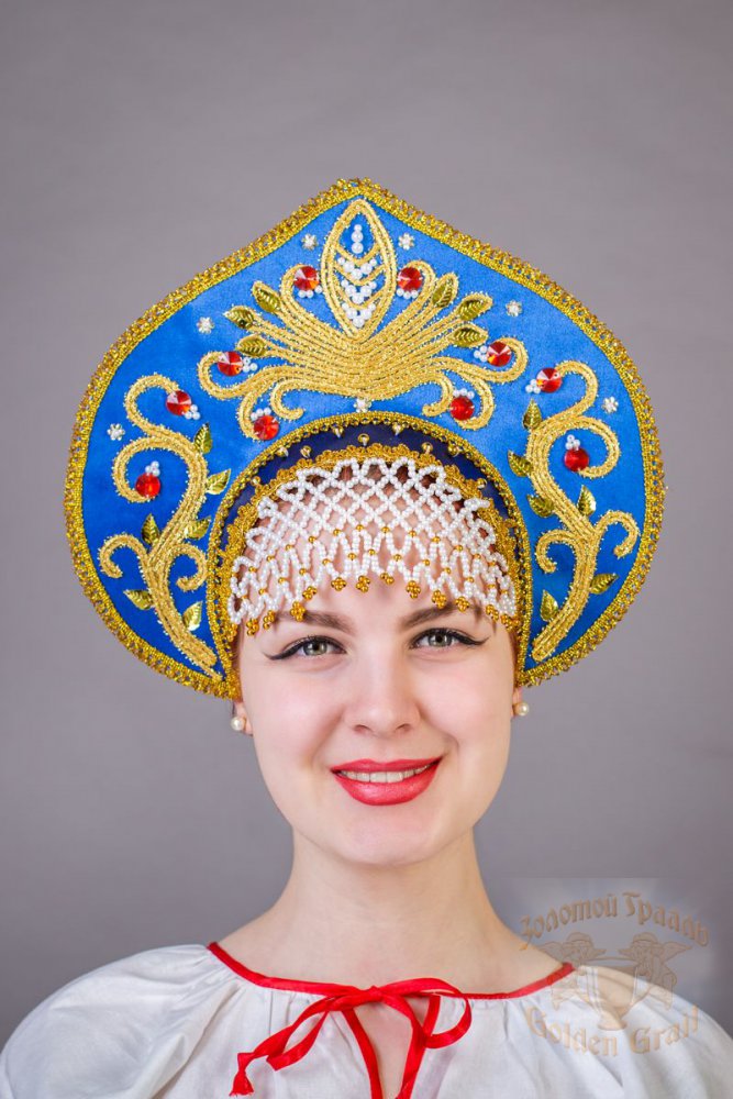 Русский народный костюм кокошник — Balabolkina.Ru