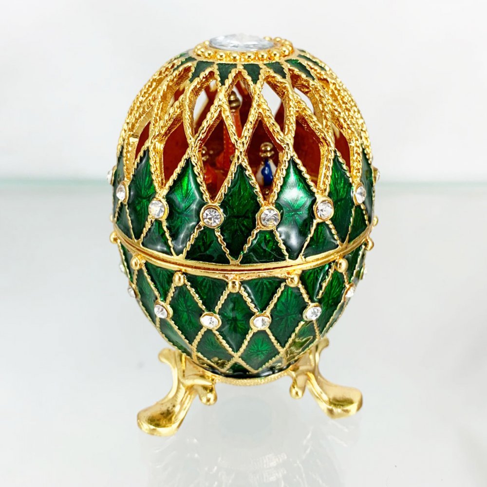 Copy Of Faberge 5290 St. Basil's Cathedral, green