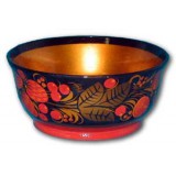 Khokhloma gift bowl smal,l 11 x 6