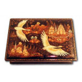 Lacquer Box Kholuy Russian north
