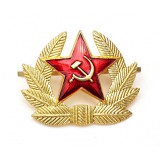 Badge Soldier's the old sample (star with cycle and  leaves)
