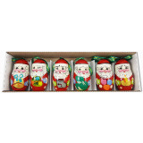 New Year and Christmas christmas tree toy Santa Claus set of 6