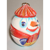 New Year and Christmas christmas tree toy Egg carved the Snowball
