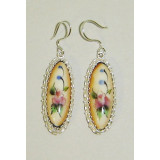 Enamel earrings Earrings V'unok
