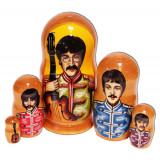 Nesting doll popular singers Beatles