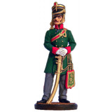Tin soldier The Napoleonic wars Officer of the hussars. Baden, 1812