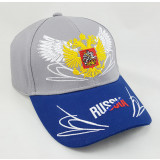Headdress Baseball cap Russia, Russian coat of Arms, wings, grey...