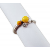 Amber ring Beads