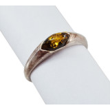 Amber ring P0116