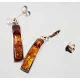 Amber earrings in the frame 0030637
