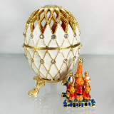 Copy Of Faberge 5290 St. Basil's Cathedral, white