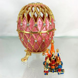 Copy Of Faberge 5290 St. Basil's Cathedral, pink