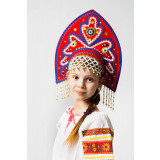 Russian folk costume KOKOSHNIKI Kokoshnik Anna 16181