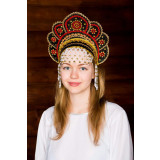 Russian folk costume KOKOSHNIKI Kokoshnik Elena 16211