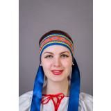 Russian folk costume KOKOSHNIKI Dressing Natalia 21905