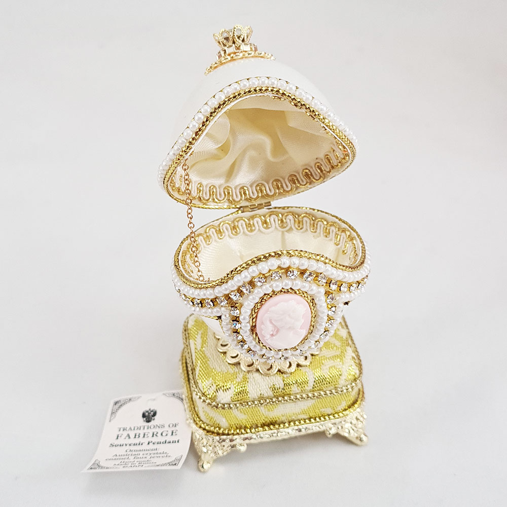 Copy Of Faberge VS-G021M vertical music box, goose shell