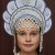 Russian folk costume KOKOSHNIKI Kokoshnik Elena 16216