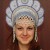 Russian folk costume KOKOSHNIKI Kokoshnik Elena 16216