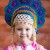 Russian folk costume KOKOSHNIKI Kokoshnik Elena 16218