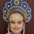 Russian folk costume KOKOSHNIKI Kokoshnik Elena 16218