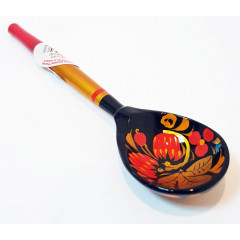 Khokhloma for food Wooden Spoon small