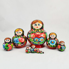 Nesting doll Sergiev-Posad 10 pcs. Patal