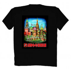 T-shirt L Moscow Red Square L black