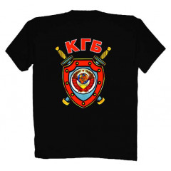 T-shirt XXL The arms KGB XXL black