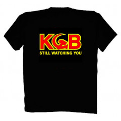 T-shirt XXL KGB Still watching you, XXL black