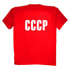 T-shirt XL USSR XL red