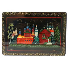 Lacquer Box Kholuy Village of  Uglich