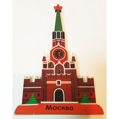 Magnet wooden Kremlin
