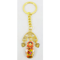Keychain 01-34-26K Metal a nested doll