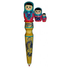 Pencil souvenir Matreshka doll 3 pcs, №3