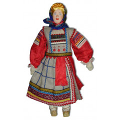 Doll handmade copyright Galina Maslennikova A1-2-1 Razan area