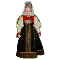Doll handmade copyright Galina Maslennikova A1-17-1 Pskov area