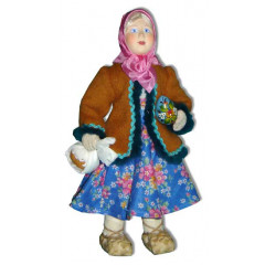 Doll handmade copyright Galina Maslennikova A2-22-2 Easter Girl