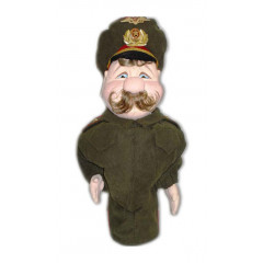 Doll handmade bar General military