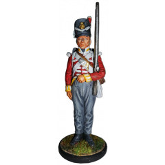 Tin soldier The Napoleonic wars Private battalion companies of the 44th East Essex regiment. Great Britain, 1812-15.