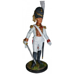 Tin soldier The Napoleonic wars The officer of the guards grenadiers. Westphalia, 1809-10.
