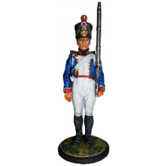 Tin soldier The Napoleonic wars A Fusilier of the 61st line regiment. France, 1812-14.