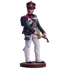 Tin soldier The Napoleonic wars Gunner (3 room) from army artillery. Russia, 1809-14.
