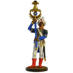 54-60 mm * Tin Soldiers Musician regimental band with Bunchuk 1804 France 