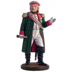 Tin soldier The Napoleonic wars General-field Marshal Prince M. I. Golenishchev-Kutuzov. Russia, 1812