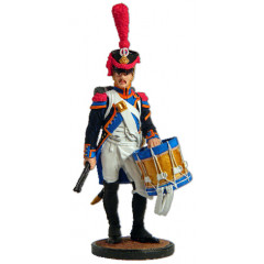 Tin soldier The Napoleonic wars Drummer Grenadier company of the 57th line regiment. France, 1809-12.