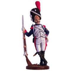 Tin soldier The Napoleonic wars Soldier regiment of foot grenadiers of the Imperial Guard. France, 1804-15.