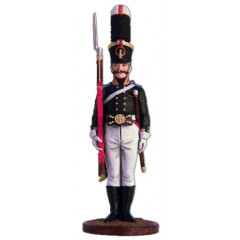 Tin soldier The Napoleonic wars NCO Grenadier battalion Eletsky musketeer regiment. Russia, 1805-07.