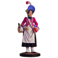 Tin soldier The Napoleonic wars French canteen-Keeper, 1805-15 years