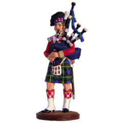 Tin soldier The Napoleonic wars Piper 92nd (Gordon) regiment of Scotland. United Kingdom, 1815