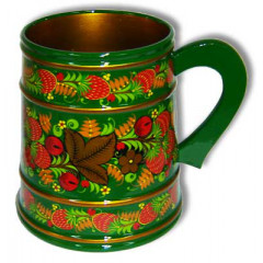 Khokhloma for food mug 140x120